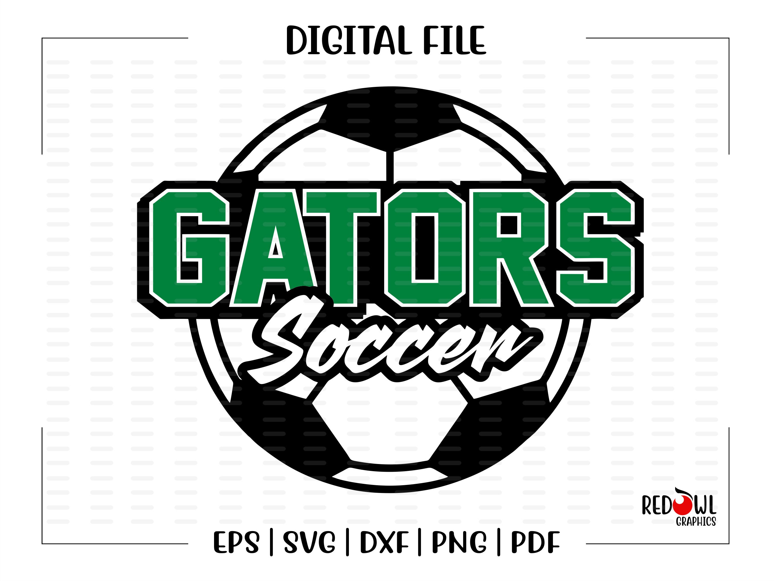 Soccer Svg Gator Soccer Svg Gator Gators Soccer Svg Dxf Etsy