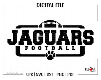 Football svg, Jaguar Football svg, Jaguar, jaguars, Football, svg, dxf, eps, png, pdf, sublimation, couper fichier, htv, maman, papa, entraîneur, enseignant