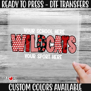 Ready To Press, Wildcat, Wildcat DTF, Custom DTF Transfer, Heat Transfer,DTF, Wildcat Transfer, Direct To Film