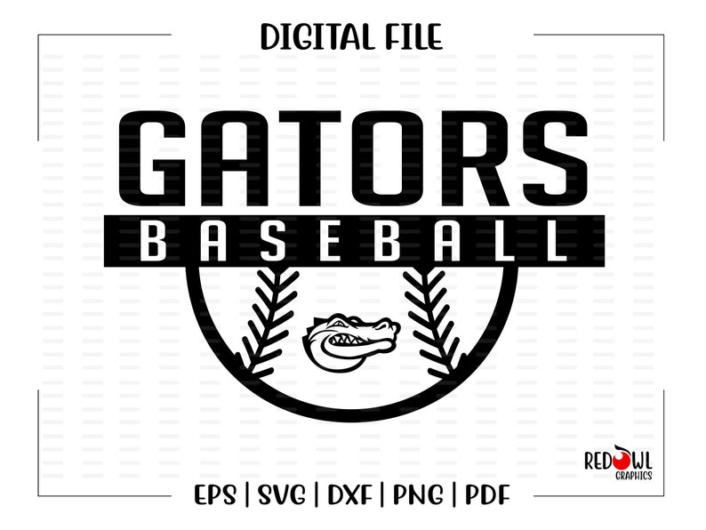 Baseball Svg Gator Baseball Svg Gator Gators Baseball Etsy