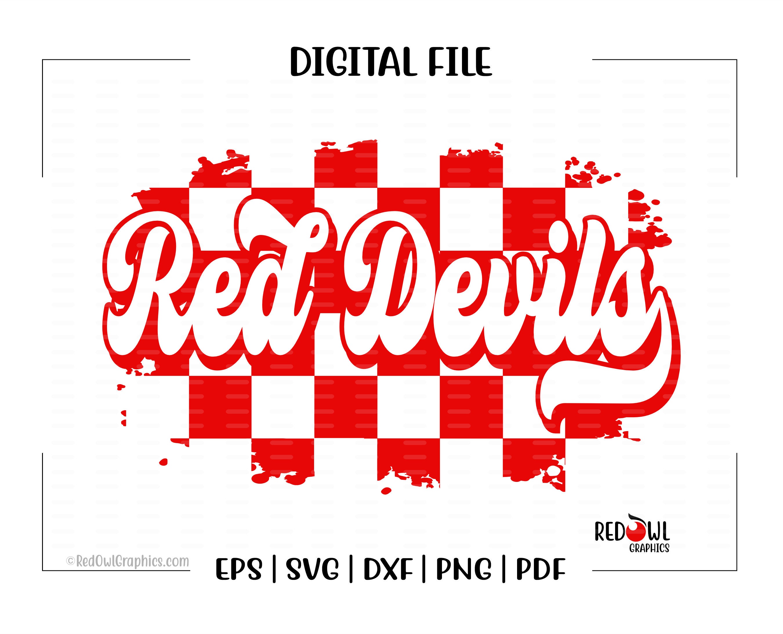 Red Devils Logo Svg