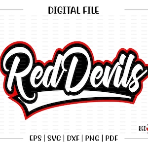 Roter Teufel svg, Teufels svg, roter Teufel, rote Teufel, Teufel, svg, dxf, eps, png, pdf, sublimation, cut Datei, htv, Vektor, digital