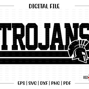 Trojan svg, Trojans svg, Trojan, Trojans, Mascot, School, svg, dxf, eps, png, pdf, sublimation, cut file, htv, clipart, design, print