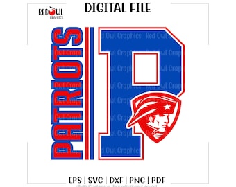 Patriot svg, Patriots svg, Patriot, Patriots, Mascot, clipart, svg, dxf, eps, png, pdf, sublimation, cut file, htv, vector, digital