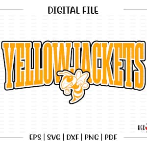 Jackets svg, Yellowjackets svg, YellowJacket, Jackets, yellowjackets, svg, dxf, eps, png, pdf, sublimation, cut file, htv, vector, digital