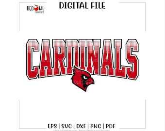 Cardinals svg, Cardinals png, Cardinal, Dia de Jogo, Uniforme Esportivo, Time, Mascote, clipart, design, svg, dxf, eps, png, pdf, sublimação, arquivo de corte, htv