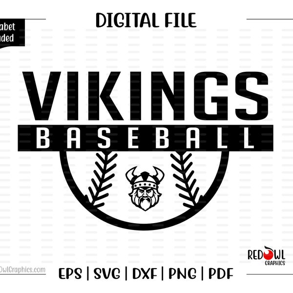 Baseball svg, Viking Baseball svg, Viking, Vikings, Baseball, svg, dxf, eps, png, pdf,sublimation,cut file,htv,vector,digital,clipart,design