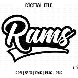 Widder svg, Widder svg, Widder, Widder, Maskottchen, Schule, svg, dxf, eps, png, pdf, Sublimation, cut File, htv, Vektor, Digital, Clipart, Design