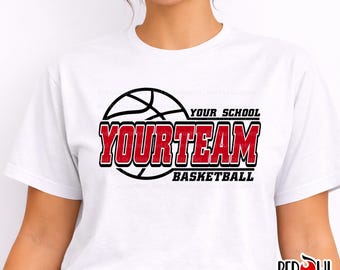 Basketball shirt, Personalized Basketball Shirt, Any Team, Basketball, T-Shirt, Sweatshirt, Hoodie, Hooded, Crewneck, Mom, Dad, Coach