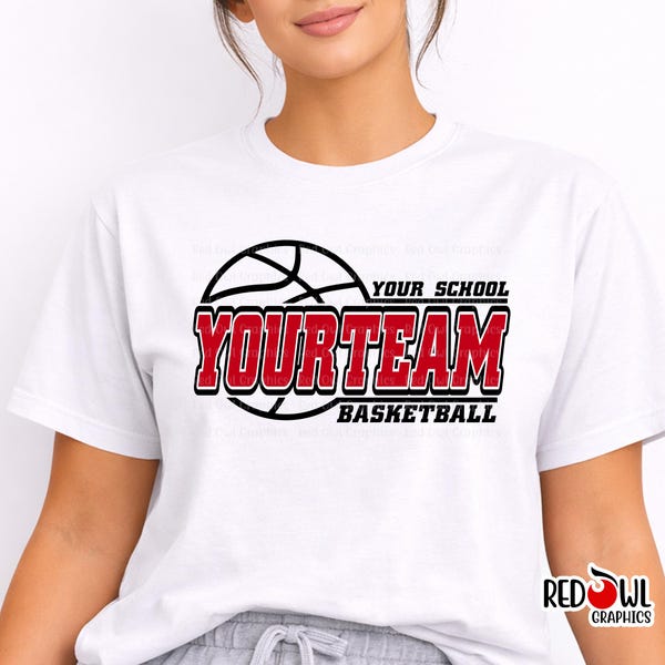 Basketball shirt, Personalized Basketball Shirt, Any Team, Basketball, T-Shirt, Sweatshirt, Hoodie, Hooded, Crewneck, Mom, Dad, Coach