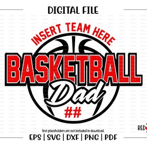 Basketball Dad svg, Basketball svg, Basketball Dad, Basketball, Dad, clipart, vector, svg, dxf, eps, png, pdf, sublimation, cut file, htv