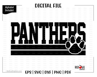 Panther svg, Panthers svg, Paw svg, Panther, Panthers, Paw, svg, dxf, eps, png, pdf, sublimation, cut file, htv, clipart, design,, digital
