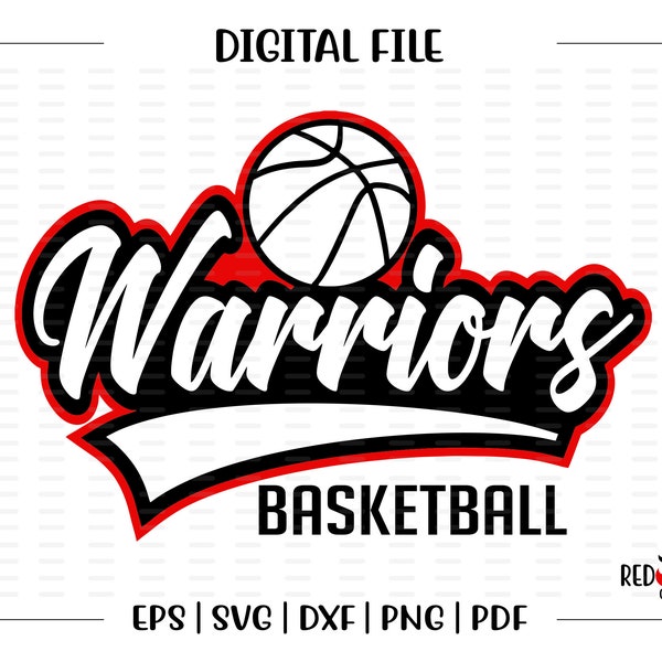 Basketball svg, Warrior Basketball svg, Warrior, Warriors, Basketball, svg, dxf, eps, png, pdf, sublimation, cut file, htv, vector, digital