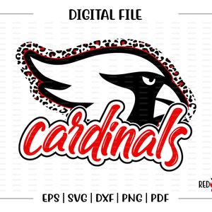 Cardinal svg, Cardinals svg, Cardinal, Cardinals, Team, Mascot, School, svg, dxf, eps, png, pdf, sublimation, cut file, htv