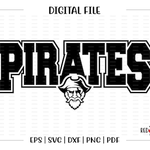 Piraten svg, Pirat, Piraten svg, Piraten, Maskottchen, htv, svg, dxf, eps, png, pdf, Sublimation, geschnittene Datei, HTV, Vektor, digital