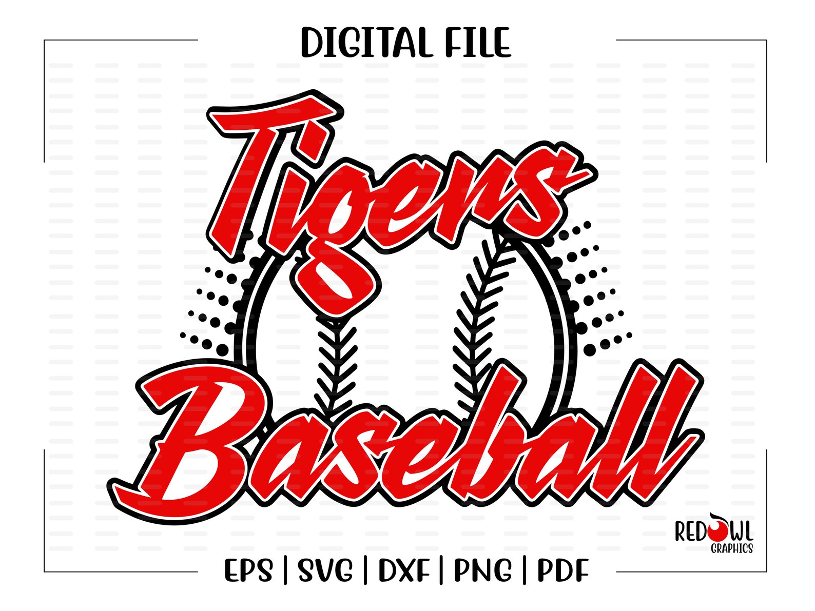 Baseball Svg Tiger Baseball Svg Tiger Tigers Baseball Etsy