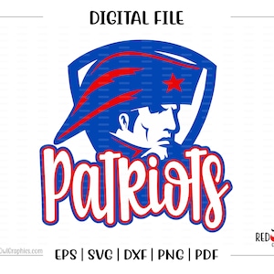 Patriot svg, Patriots svg, Patriot, Patriots, Mascot, clipart, svg, dxf, eps, png, pdf, sublimation, cut file, htv, vector, digital