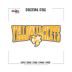 Jackets svg, Yellowjackets svg, YellowJacket, Jackets, yellowjackets, svg, dxf, eps, png, pdf, sublimation, cut file, htv, vector, digital