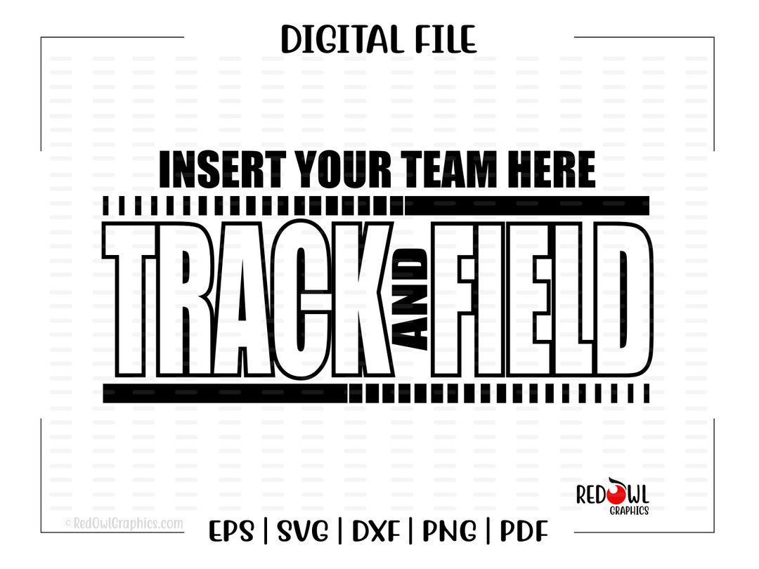 Track Svg Track and Field Svg Track Png School Mascot - Etsy