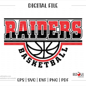 Raider Basketball svg, Raiders svg, Raider, Basketball, clipart, tv, svg, dxf, eps, png, pdf,sublimation, cut file, htv, mom,dad,coach