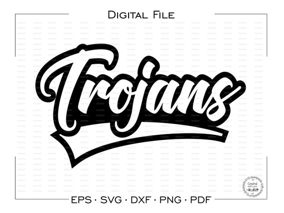 Trojan Svg Trojans Svg Trojan Trojans Mascot School Svg | Etsy