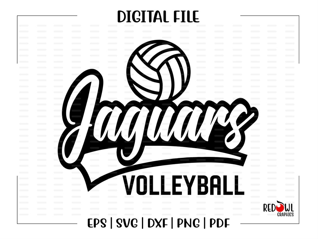Volleyball Svg Jaguar Volleyball Svg Jaguar Jaguars Etsy