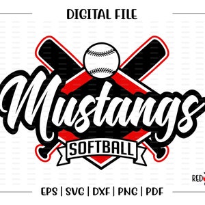 Softball svg, Mustang Softball svg, Mustang, Mustangs, Lady, Softball, svg, dxf, eps, png, pdf, sublimation,cut file,htv,clipart,design