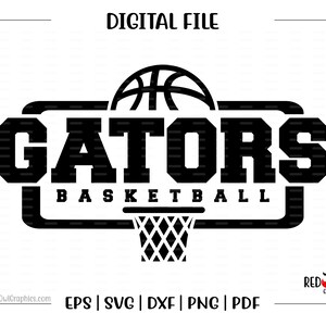 Gator Basketball svg, Basketball svg, Gator, Gators, design, Basketball, svg, dxf, eps, png, pdf,sublimation, cut file, htv, vector, digital