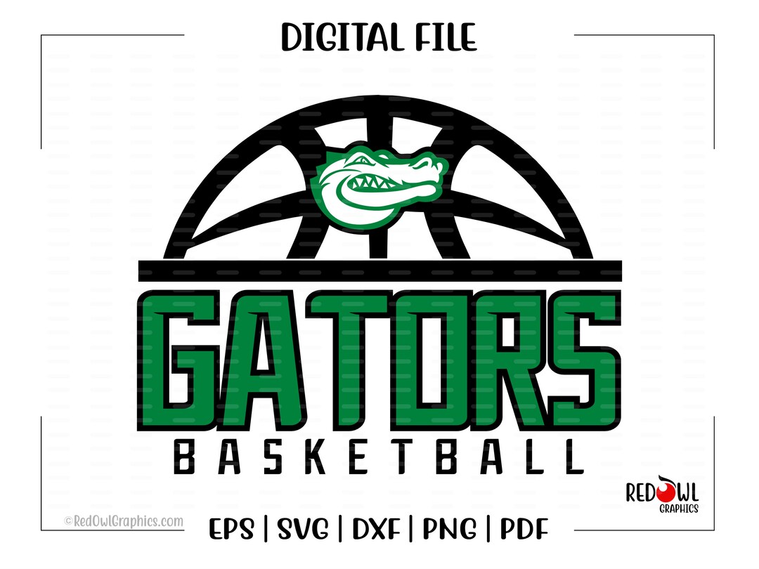 Gator Basketball Svg, Basketball Svg, Gator, Gators, Design, Basketball