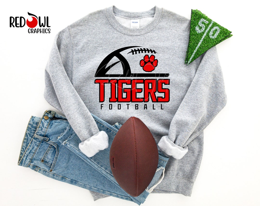 Football Shirt Tiger Football Shirt Tiger Football Etsy