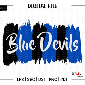 Blue Devil svg, Devils svg, Blue Devil, Blue Devils, Devil, svg, dxf, eps, png, pdf, sublimation, cut file, htv, clipart, design, cutter