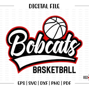 Basketball svg, Bobcat Basketball svg, Bobcat, Bobcats, Basketball, svg, dxf, eps, png, pdf, sublimation, cut file, htv, clipart, design