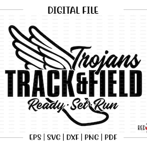 Track svg, Trojan Track svg, Trojan, Trojans, Track, Field, Trojans Track, svg, dxf, eps, png, pdf, sublimation, cut file, htv