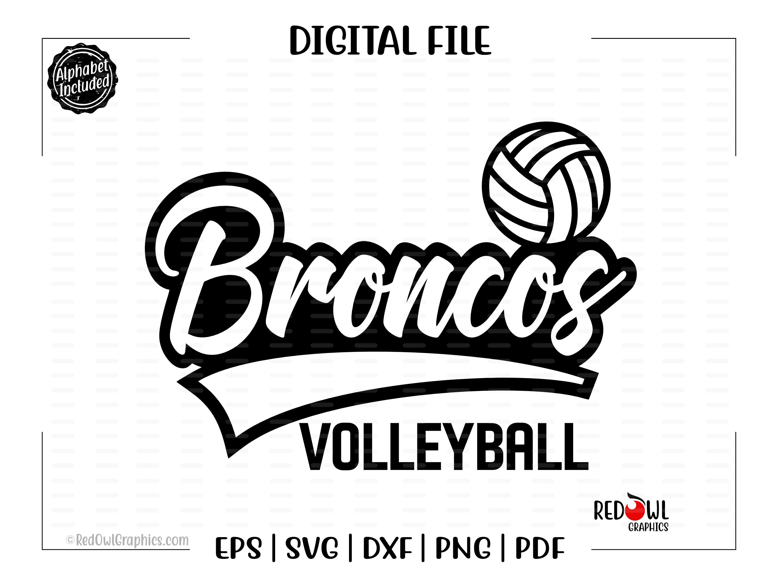Volleyball Svg Bronco Volleyball Svg Bronco Broncos pic