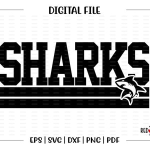 Shark Svg Sharks Svg Shark Sharks Svg Dxf Eps Png Pdf - Etsy