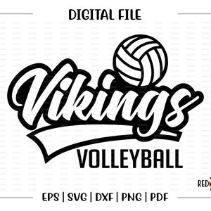 Viking Volleyball svg, Volleyball svg, Viking, Vikings, Volleyball, svg, dxf, eps, png, pdf, sublimation, cut file, htv, vector, digital