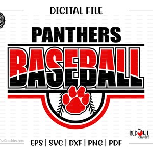 Baseball Svg, Panther Baseball Svg, Panther, Panthers, Baseball, Svg ...