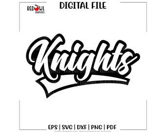 Knight svg, Knights  svg, Knight, Knights, clipart, Team, Mascot, School, svg, dxf, eps, png, pdf, sublimation, cut file, htv