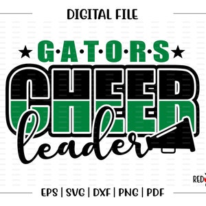 Cheerleader svg, Cheer svg, Gator, Gators, Cheer, Cheerleading, clipart,svg, dxf, eps, png, pdf, sublimation, cut file, htv, vector, digital