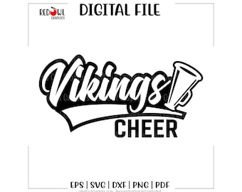 Cheer svg, Viking Cheer svg, Cheerleading, Viking, Vikings, Cheerleading, svg, dxf, eps, png, pdf, sublimation, cut file, htv, vector