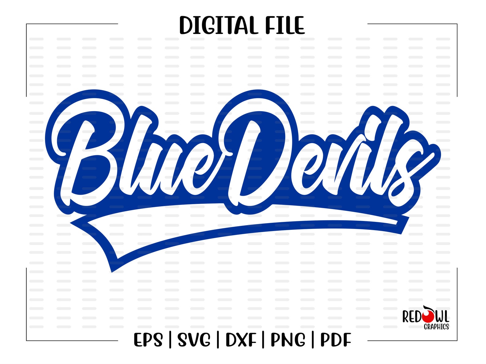 Blue Devil Svg Devils Svg Blue Devil Blue Devils Devil | Etsy