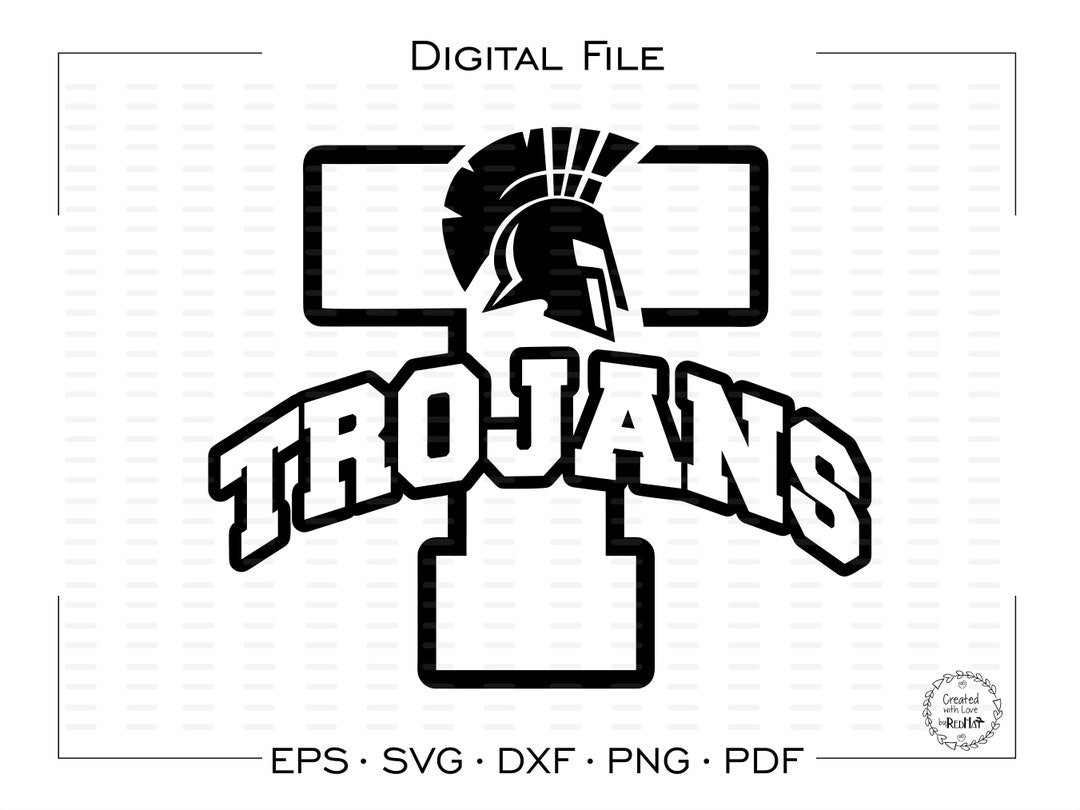Trojan Svg, Trojans Svg, Trojan, Trojans, Mascot, School, Svg, Dxf, Eps