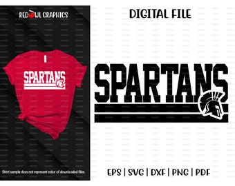 Spartans Logo Etsy