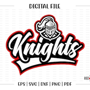 Knight svg, Knights  svg, Knight, Knights, clipart, Team, Mascot, School, svg, dxf, eps, png, pdf, sublimation, cut file, htv