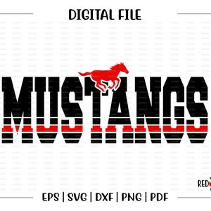 Mustangs svg, Mustang svg, Mustang, Mustangs, Clipart, vector, Team, Mascot, svg, dxf, eps, png, pdf, sublimation, cut file, htv