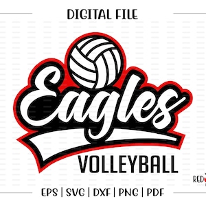 Eagle Volleyball svg, Volleyball svg, Eagle, Eagles, Volleyball, svg, dxf, eps, png, pdf, sublimation, cut file, htv, vector,digital,clipart