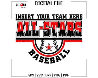 All Star svg, All-Star svg, Baseball svg, Baseball, All Stars, AllStar,All-Stars, svg, dxf, eps, png, pdf, sublimation,cut file,htv,clipart,