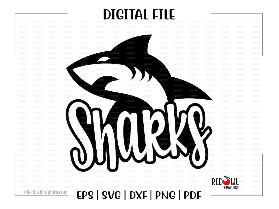 Shark Svg Sharks Svg Shark Sharks Svg Dxf Eps Png Pdf - Etsy