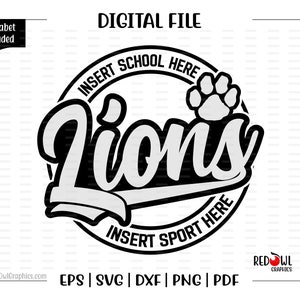 Lion svg, Lions svg, Lion, clipart, design, svg, dxf, eps, png, pdf, sublimation, cut file, htv, vector, digital, Cute Lions Design, Image