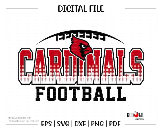 Cardinals Football svg, Game Day, Spirit Wear, Cardinal, Cardinals, Football, svg, dxf, eps, png, pdf, sublimation, cut file, htv, Mom,Dad